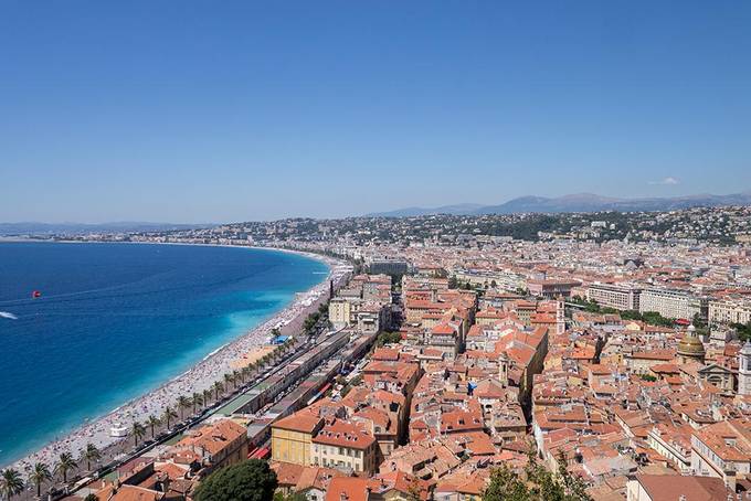 View of Nice from Castle Hill