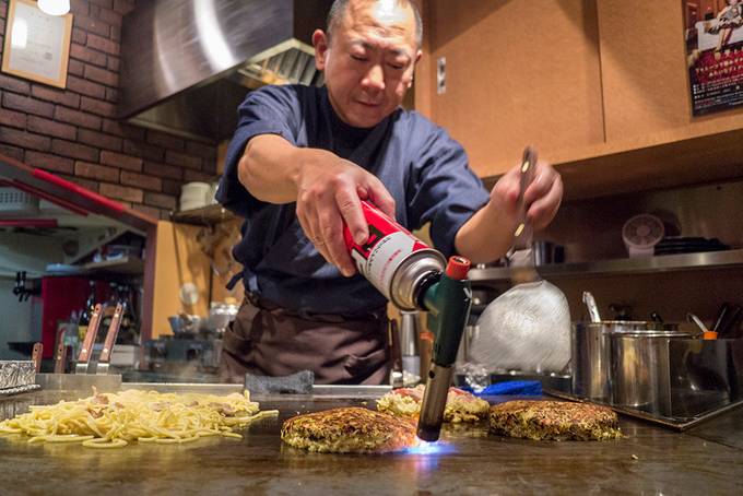 Okonomiyaki restaurant