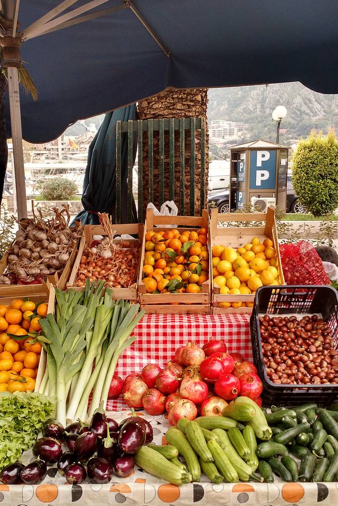 All the fruit and veg!