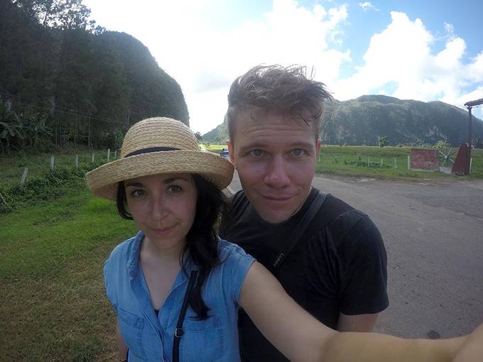 Us in Vinales