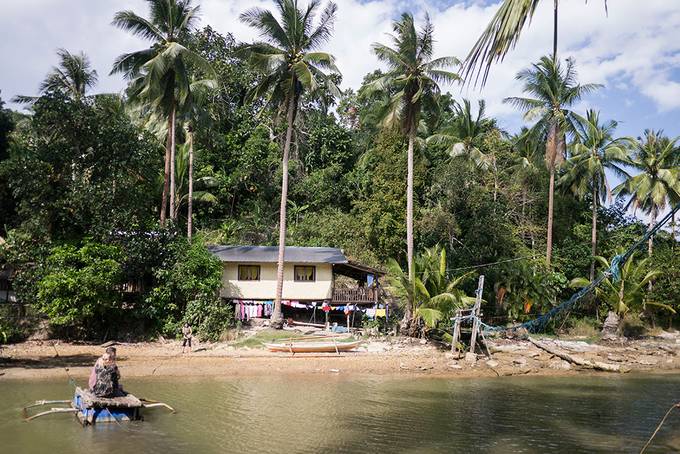 Pulley system to get across the water