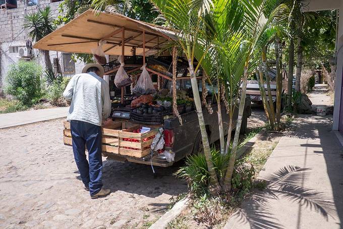 Buy your vegetables from the back of a truck