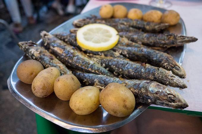 Sardines in Lisbon