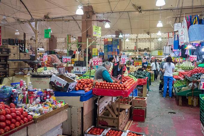 Vegetable stalls