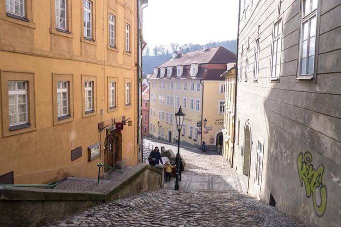 Cobblestone streets