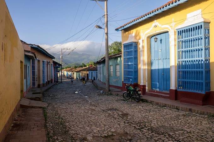 Beautifully preserved colonial buildings