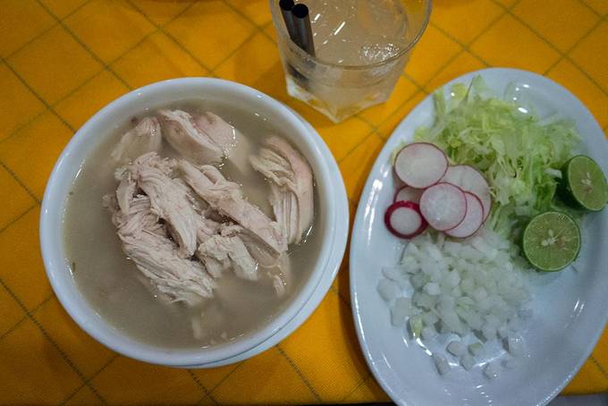 Pozole soup