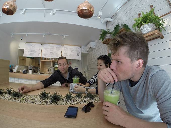 Green juice bar