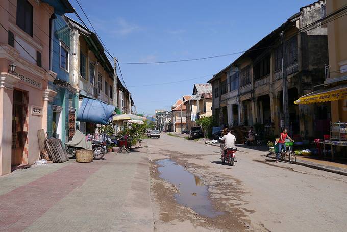 Street in the town