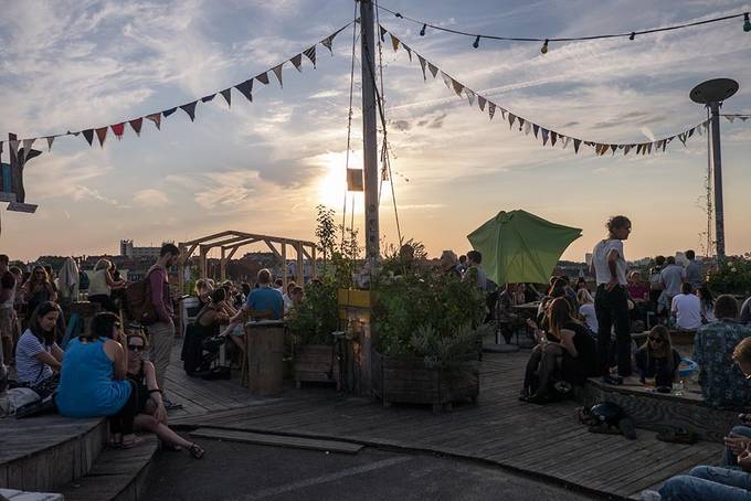 Sunset over Berlin