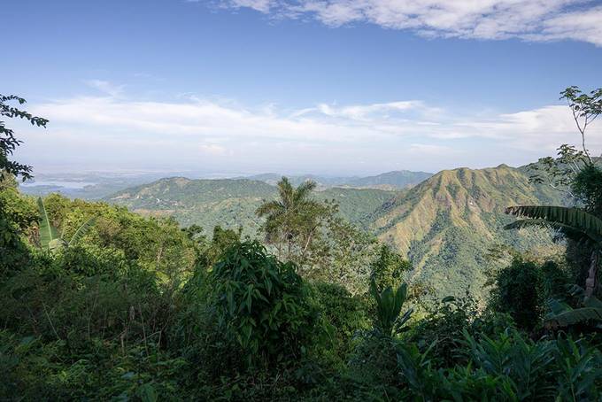 The Sierra Maestra mountains