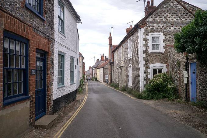 Cute streets in Blakeney