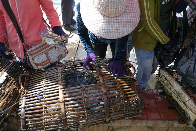 Kep crab market