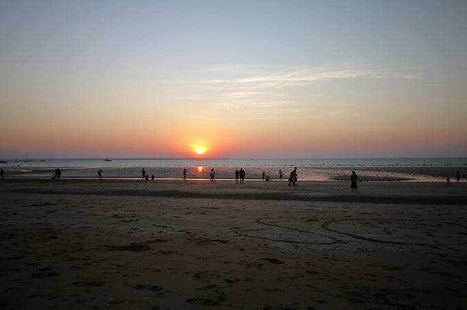 Mindil Street night market sunset